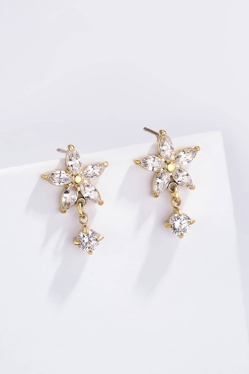 Boucles d’oreilles Fleora